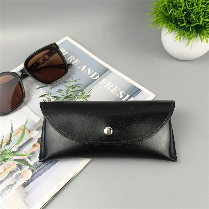 Factory Wholesale Custom Logo Fashion Custom Leather Glasses Cases For Sun Eyeglasses Case Eyewear Box